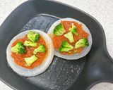 新玉ねぎのトースターピザ作り方3写真