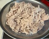 豚こまと水菜の中華ごまラー油和え作り方3写真