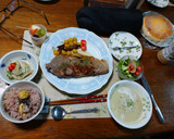 秋の味覚！松茸と銀杏のバター醤油炒め作り方3写真