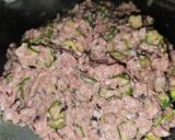 豚ミンチとオクラのタレ焼き作り方5写真