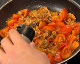 豚肉とトマトのデミグラス炒め作り方8写真