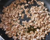 不器用卵挽肉あんかけ作り方2写真