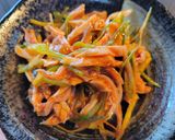 簡単ガツねぎキムチ味（切って和えるだけ）作り方11写真