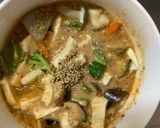 肉無豆腐コク旨クリーミーガパオ味野菜炒め作り方18写真