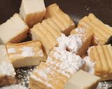 鶏肉なし♪ヤンニョムチキン☆厚揚げで簡単作り方1写真