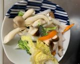 お一人様クリーミー洋風麻婆味豆腐野菜炒め作り方10写真