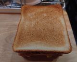 超簡単!オムそばホットサンド!!作り方11写真