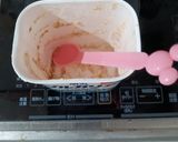 ヨーグルトとクッキーで作ったケーキ作り方3写真