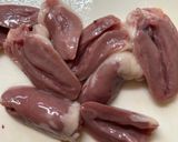 鶏ハツの炒め作り方1写真