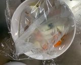 ゴロゴロ野菜と魚肉ソーセージ梅味噌炒煮風作り方12写真
