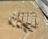 韓国風！ブロッコリーとカクテキの和え物作り方3写真