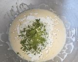 抹茶ホワイトチョコマフィン☆バレンタイン作り方1写真