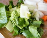 【簡単豚汁】時短豚汁　小結しらたき&長芋作り方3写真