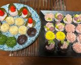 ＊桜餡の花おはぎｔoきな粉｡.・*･。＊作り方22写真