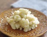レンジで★カリフラワーのめんつゆ和え作り方4写真