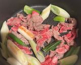 すき焼き風うどん作り方4写真