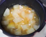 白だしで作る冬瓜の海老あんかけ煮作り方7写真