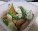 ちくわアスパラのにんにく昆布だし炒め😋作り方5写真