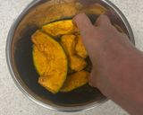 ノンフライヤーで♪かぼちゃとベーコンのカレー焼き作り方2写真