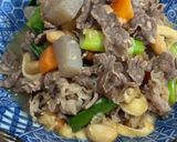 牛肉と蒸し大豆のうま煮♪作り方6写真