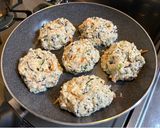ひじき入り和風豆腐ハンバーグ作り方4写真