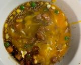 全てレンジ洋風梅オイ照り味炒飯弁当作り方7写真