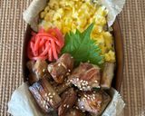 彩り鮮やか♡冷めても美味しい焼き鳥風弁当作り方4写真