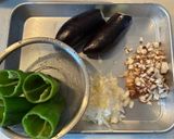 おかんレシピ𓀤𓀣茄子とピーマンの肉詰め作り方3写真