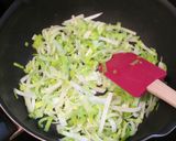リーキ（ポロネギ）のカチョエペペ作り方3写真