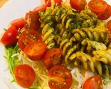 あまりカレー●カレーパスタのサラダ作り方2写真