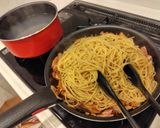 たっぷりきのこのナポリタン作り方9写真