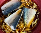 さばの生姜煮♪作り方1写真