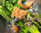 山菜 コシアブラ の塩昆布と梅和え作り方3写真