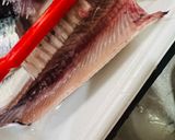 イワシと大葉と梅とチーズのクルクルフライ作り方2写真