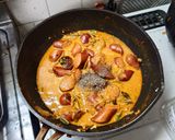 スモークソーセージカレー作り方12写真