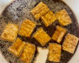 爆速メイン！厚揚げと卵の半熟煮玉子風作り方4写真