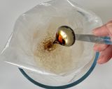 モフでモチモチ♪レンジで出来る山菜おこわ作り方5写真