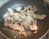 【冷凍可能】豚肉とチーズのこってり炒め作り方2写真
