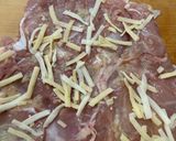 鶏むね肉のとろ〜りチーズ照り焼き作り方2写真