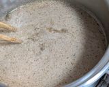 かぼちゃとひき肉の煮物作り方2写真