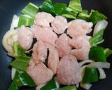 簡単今日の夕飯！ピーマン鶏ささみ生姜焼き作り方6写真