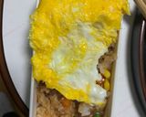 レンジ簡単オイきな粉梅味オムライス弁当作り方12写真