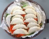 フライパンdeもちもち蒸し餃子作り方6写真