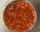 飲むサラダ♪混ぜるだけ濃厚トマトスープ作り方3写真