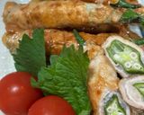 オクラの豚肉巻き♪作り方7写真