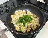 牡蠣のうまみがヤバい!パクチーご飯作り方5写真