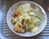 棒湯葉とマルシンで一味変わる即席焼きそば作り方4写真