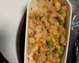 レンジクリーミー生姜焼味オムライス弁当作り方8写真
