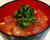 鰹だし香る!まぐろの漬け丼作り方6写真