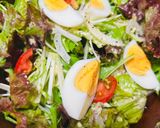水菜が主役!デパ地下風、ごちそうサラダ作り方5写真